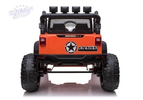 Auto na akumulator Jeep JC666 Pomarańczowy Auto na akumulator Jeep JC666 Pomarańczowy
