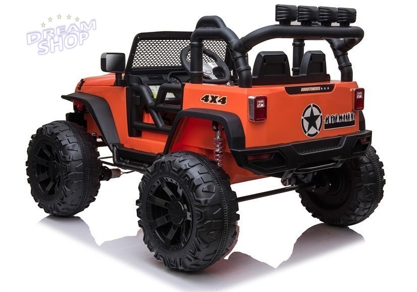 Auto na akumulator Jeep JC666 Pomarańczowy Auto na akumulator Jeep JC666 Pomarańczowy