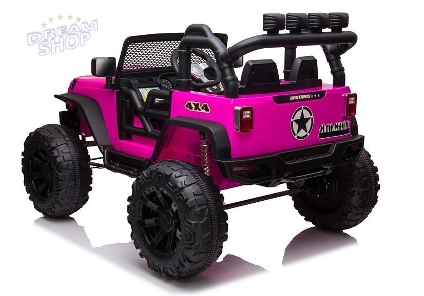 Auto na akumulator Jeep JC666 Różowy Auto na akumulator Jeep JC666 Różowy
