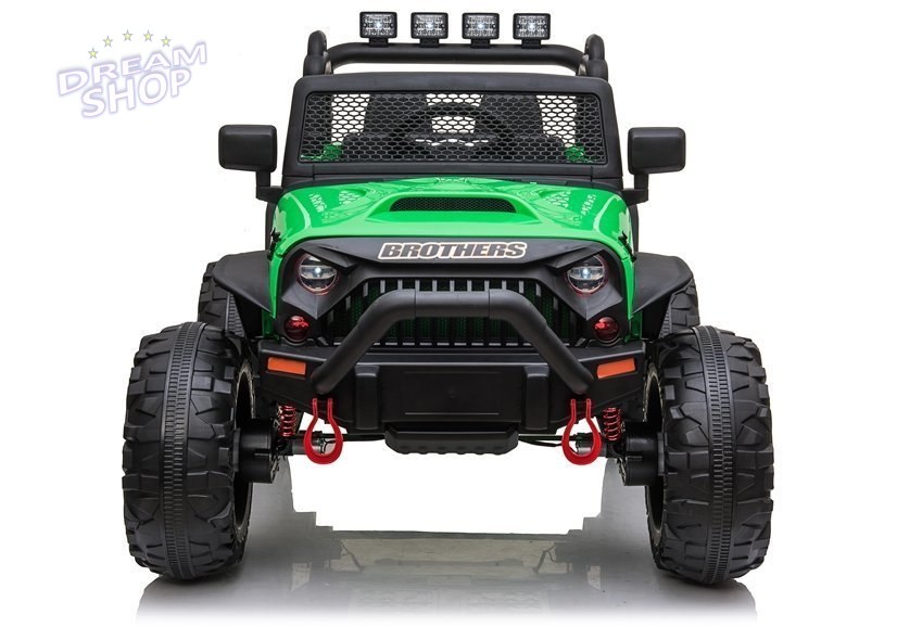 Auto na akumulator Jeep JC666 Zielony Auto na akumulator Jeep JC666 Zielony
