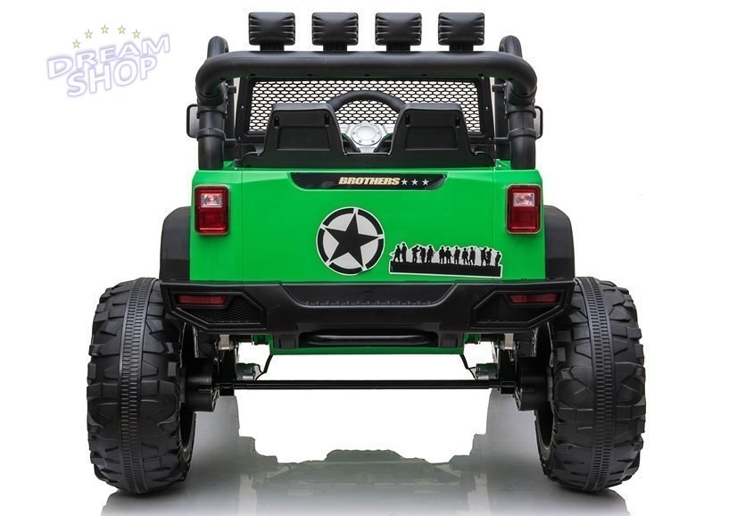 Auto na akumulator Jeep JC666 Zielony Auto na akumulator Jeep JC666 Zielony