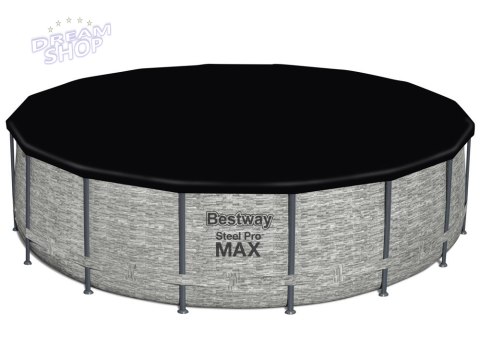 Bestway Basen stelażowy 488x122 kamień 10w1 5619E Bestway Basen stelażowy 488x122 kamień 10w1 5619E