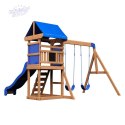 Drewniany Plac Zabaw Aurora Domek Zjeżdżalnia Backyard Discovery