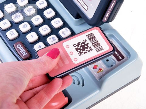 Kasa fiskalna dla dzieci skaner waga smartfon koszyk zabawa w sklep ZA4147 Kasa fiskalna dla dzieci skaner waga smartfon koszyk zabawa w sklep ZA4147