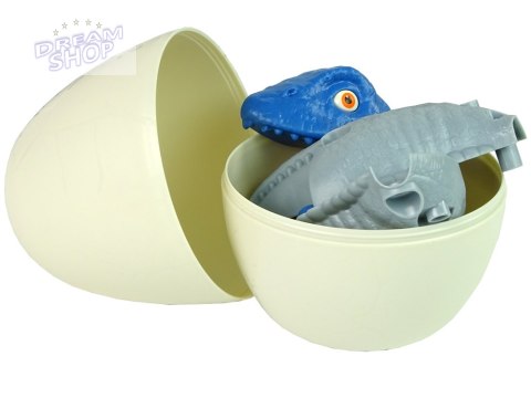 Zestaw Dinozaur Mosasaur z Jajkiem DIY Śrubokręt Niebieski Zestaw Dinozaur Mosasaur z Jajkiem DIY Śrubokręt Niebieski
