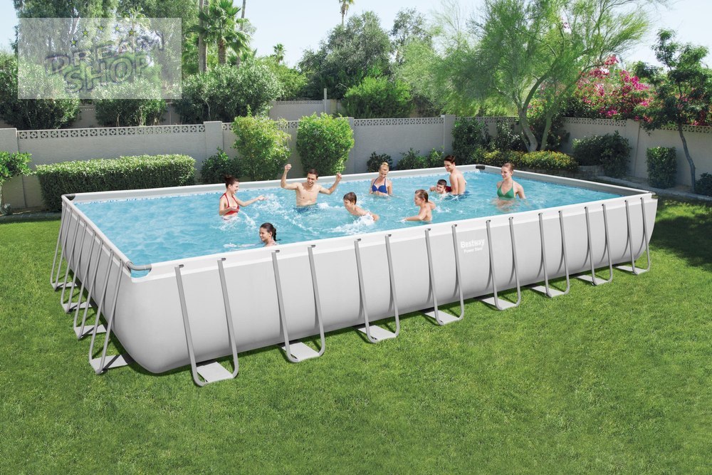 Basen Ogrodowy Stelażowy 956 x 488 x 132 cm Bestway 56623 Basen Ogrodowy Stelażowy 956 x 488 x 132 cm Bestway 56623