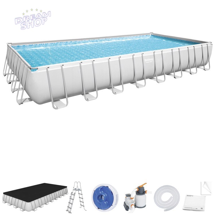 Bestway Basen STELAŻOWY 956x488x132cm 11w1 56623 Bestway Basen STELAŻOWY 956x488x132cm 11w1 56623