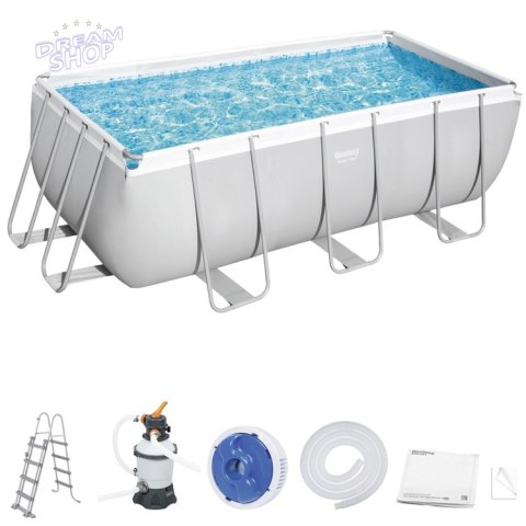 Bestway Basen stelażowy 412x201x122cm 10w1 56457 Bestway Basen stelażowy 412x201x122cm 10w1 56457