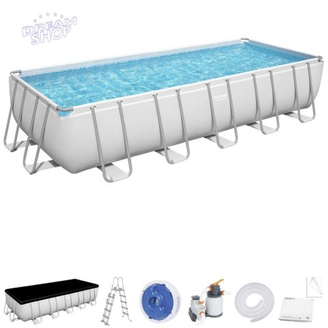 Bestway basen Stelażowy 640x274x132cm 11w1 5612B Bestway basen Stelażowy 640x274x132cm 11w1 5612B