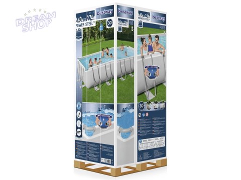 Bestway basen Stelażowy 640x274x132cm 11w1 5612B Bestway basen Stelażowy 640x274x132cm 11w1 5612B