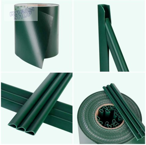 Taśma ogrodzeniowa 19 cm x 35 m zielona Taśma ogrodzeniowa 19 cm x 35 m zielona