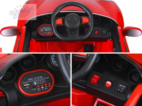Auto na akumulator dla dziecka z bujaniem PA0269 Auto na akumulator dla dziecka z bujaniem PA0269