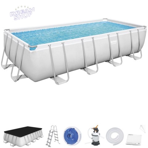 Bestway Basen STELAŻOWY 488x244x122cm 9w1 56671 Bestway Basen STELAŻOWY 488x244x122cm 9w1 56671