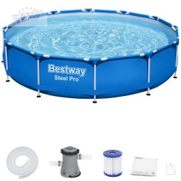 Bestway Basen stelażowy 366cm x 76cm 8w1 56681