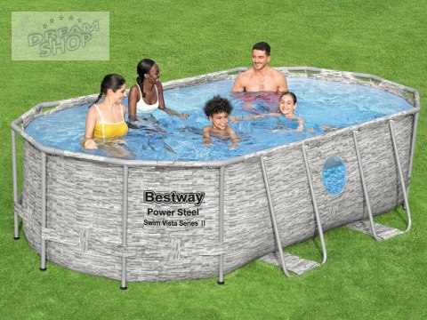 Bestway Basen stelażowy 427x250x100 11w1 56714 Bestway Basen stelażowy 427x250x100 11w1 56714
