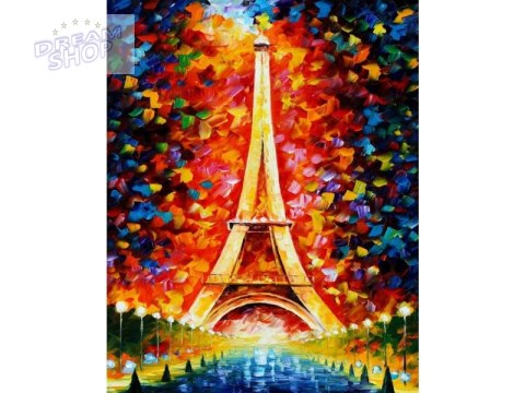 Haft Diamentowy, Obraz, Mozaika Diamentowa Diamond Painting, WIEŻA EIFFLA W KOLORZE 30x40cm Haft Diamentowy, Obraz, Mozaika Diamentowa Diamond Painting, WIEŻA EIFFLA W KOLORZE 30x40cm