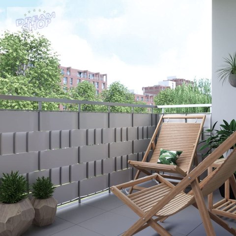 Taśma ogrodzeniowa 19 cm x 35 m szara Taśma ogrodzeniowa 19 cm x 35 m szara