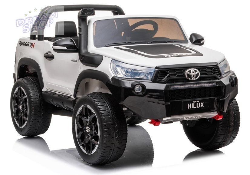 Auto na Akumulator Toyota Hilux Biały Auto na Akumulator Toyota Hilux Biały