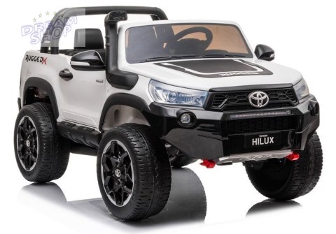 Auto na Akumulator Toyota Hilux Biały Auto na Akumulator Toyota Hilux Biały