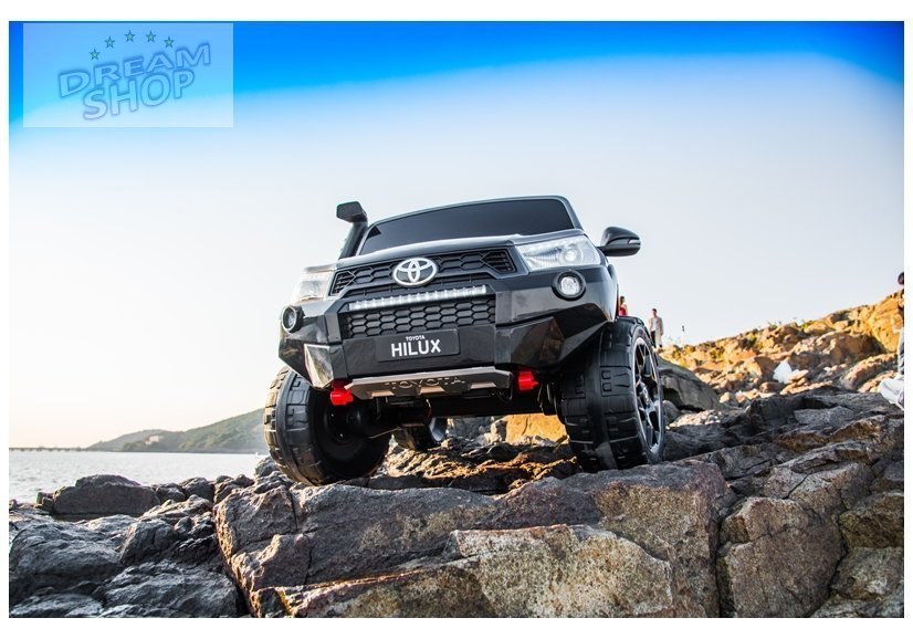 Auto na Akumulator Toyota Hilux Biały Auto na Akumulator Toyota Hilux Biały