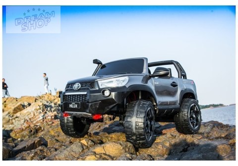 Auto na Akumulator Toyota Hilux Biały Auto na Akumulator Toyota Hilux Biały