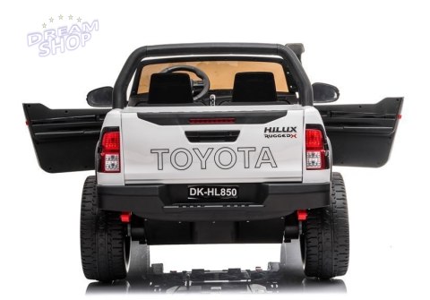 Auto na Akumulator Toyota Hilux Biały Auto na Akumulator Toyota Hilux Biały