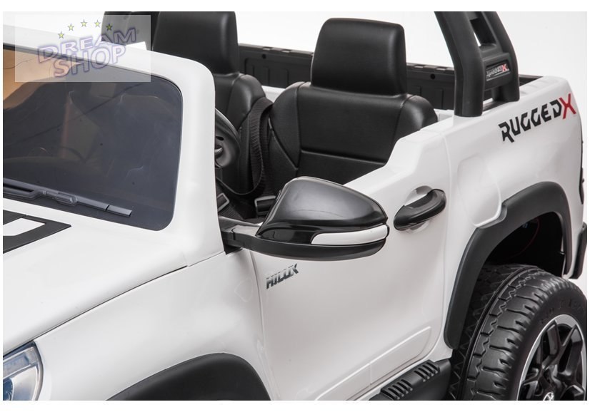 Auto na Akumulator Toyota Hilux Biały Auto na Akumulator Toyota Hilux Biały