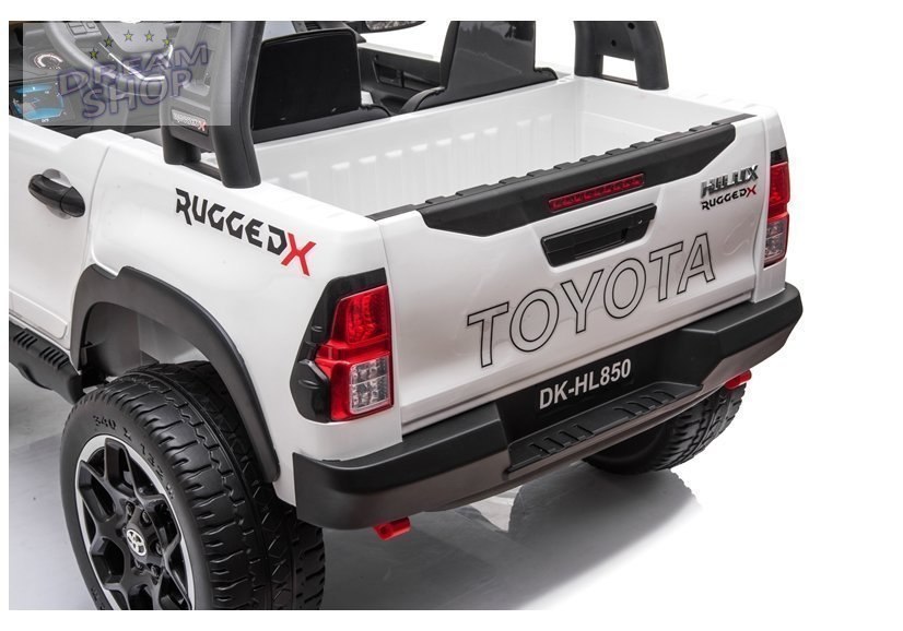 Auto na Akumulator Toyota Hilux Biały Auto na Akumulator Toyota Hilux Biały