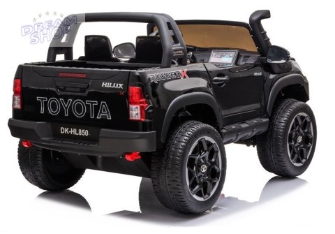 Auto na Akumulator Toyota Hilux Czarny Lakierowany Auto na Akumulator Toyota Hilux Czarny Lakierowany