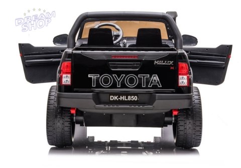 Auto na Akumulator Toyota Hilux Czarny Lakierowany Auto na Akumulator Toyota Hilux Czarny Lakierowany