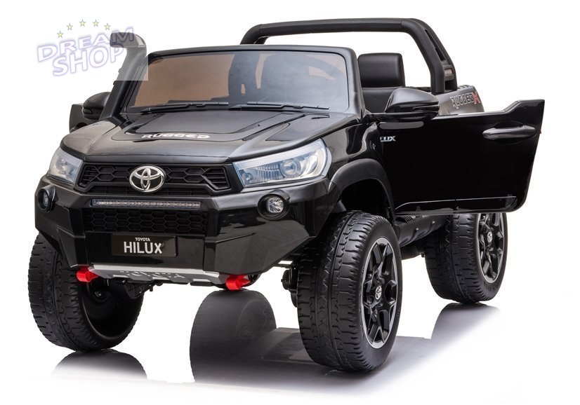 Auto na Akumulator Toyota Hilux Czarny Auto na Akumulator Toyota Hilux Czarny