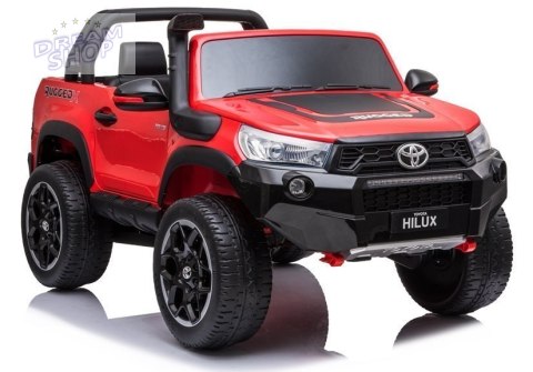 Auto na Akumulator Toyota Hilux Czerwony Lakierowany Auto na Akumulator Toyota Hilux Czerwony Lakierowany