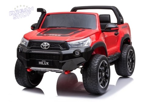 Auto na Akumulator Toyota Hilux Czerwony Lakierowany Auto na Akumulator Toyota Hilux Czerwony Lakierowany