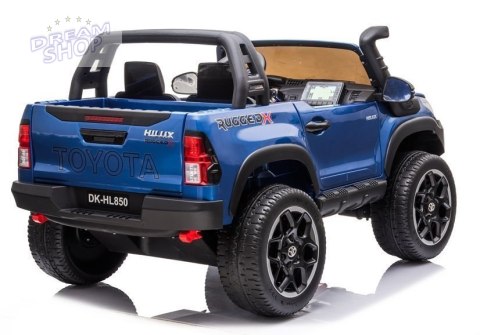 Auto na Akumulator Toyota Hilux Niebieski Lakierowany Auto na Akumulator Toyota Hilux Niebieski Lakierowany