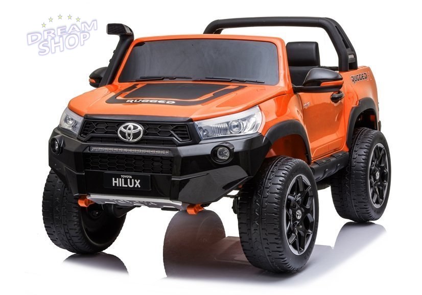 Auto na Akumulator Toyota Hilux Pomarańczowy Lakierowany Auto na Akumulator Toyota Hilux Pomarańczowy Lakierowany