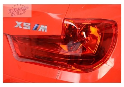 Auto na akumulator BMW X5 M Czerwone Auto na akumulator BMW X5 M Czerwone