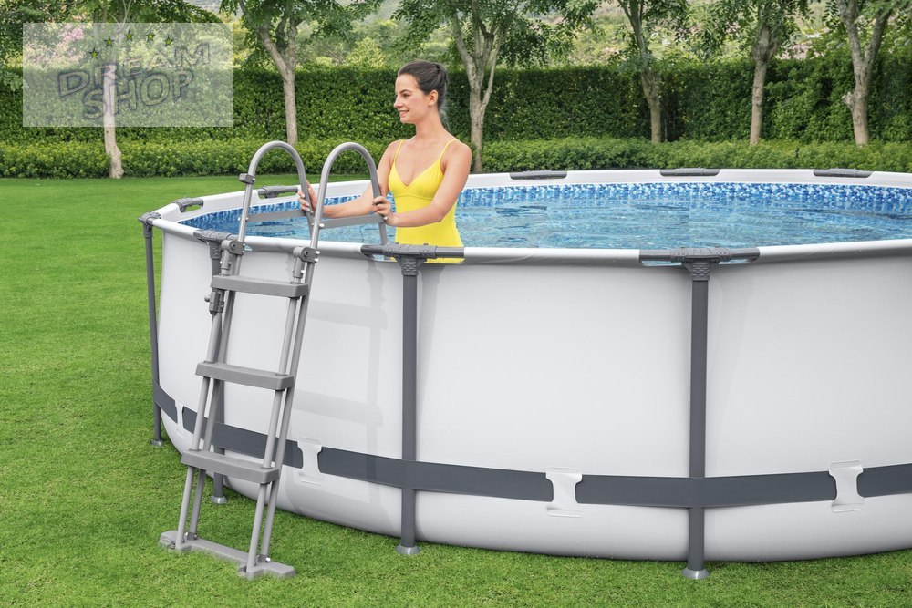 Basen Ogrodowy Stelażowy 457 cm x 107 cm Bestway 56488 Basen Ogrodowy Stelażowy 457 cm x 107 cm Bestway 56488