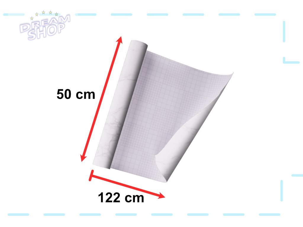Folia rolka samoprzylepna okleina tapeta biały marmur - magnolia 1,22x50m Folia rolka samoprzylepna okleina tapeta biały marmur - magnolia 1,22x50m