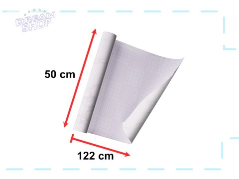 Folia rolka samoprzylepna okleina tapeta biały marmur - magnolia 1,22x50m