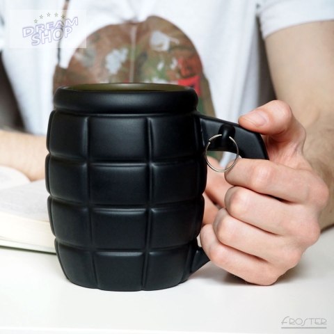 Gigantyczny Kubek Granat Czarny prezent dla Taty Gigantyczny Kubek Granat Czarny prezent dla Taty