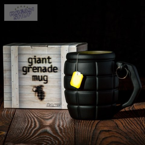 Gigantyczny Kubek Granat Czarny prezent dla Taty Gigantyczny Kubek Granat Czarny prezent dla Taty