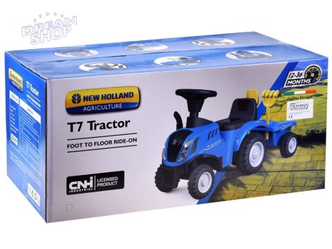 New Holland jeździk TRAKTOR z przyczepą ZA3691 New Holland jeździk TRAKTOR z przyczepą ZA3691