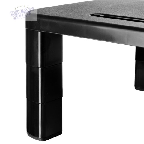 Podstawka pod monitor laptopa czarna Podstawka pod monitor laptopa czarna