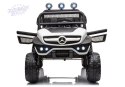 Pojazd na Akumulator Mercedes Unimog S Biały