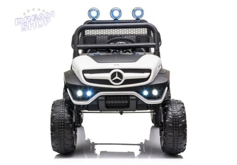 Pojazd na Akumulator Mercedes Unimog S Biały