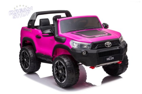 Auto Na Akumulator Toyota Hilux Różowy Auto Na Akumulator Toyota Hilux Różowy