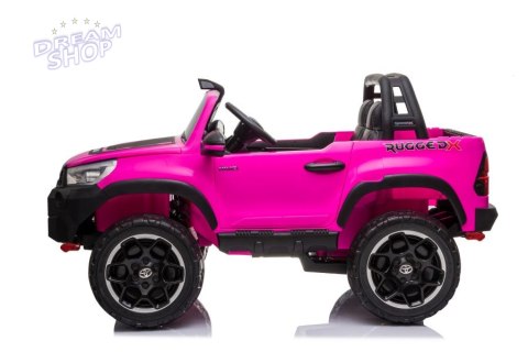 Auto Na Akumulator Toyota Hilux Różowy Auto Na Akumulator Toyota Hilux Różowy