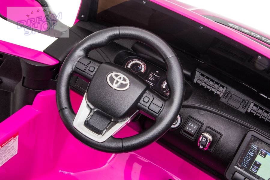 Auto Na Akumulator Toyota Hilux Różowy