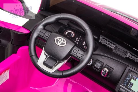Auto Na Akumulator Toyota Hilux Różowy Auto Na Akumulator Toyota Hilux Różowy
