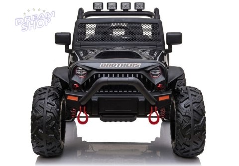 Auto na akumulator Jeep JC666 Czarny Lakierowany Auto na akumulator Jeep JC666 Czarny Lakierowany